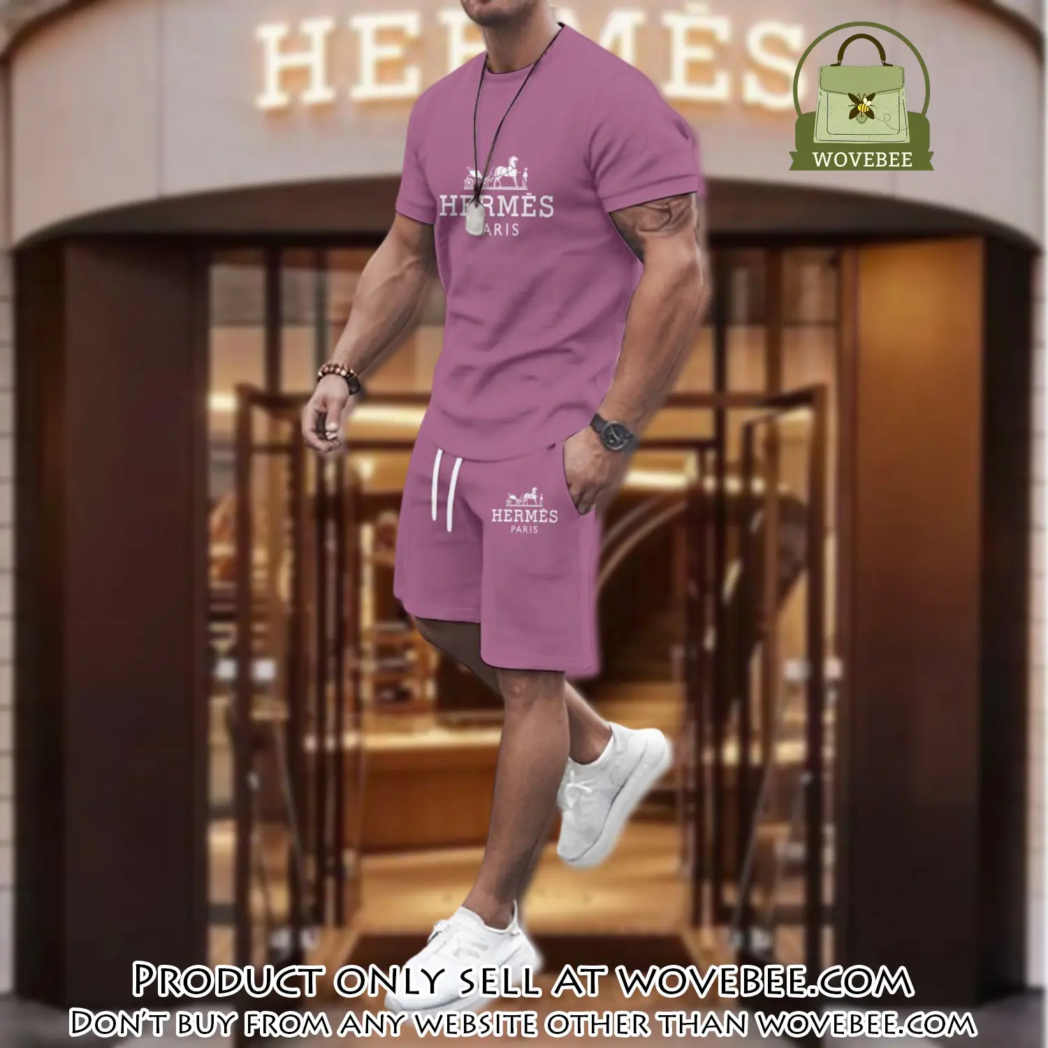 Hermes combo unisex tshirt & short limited luxury outfit cts1104 wvb0316138